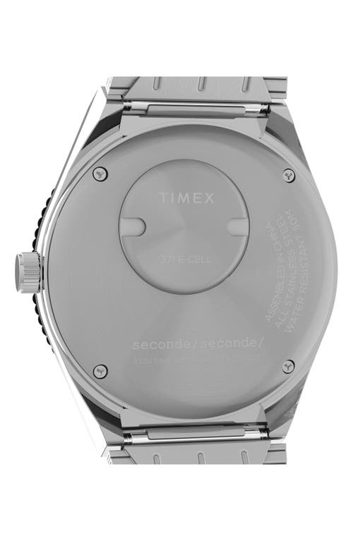 Timex X Seconde Q  Sst 38mm In Metallic