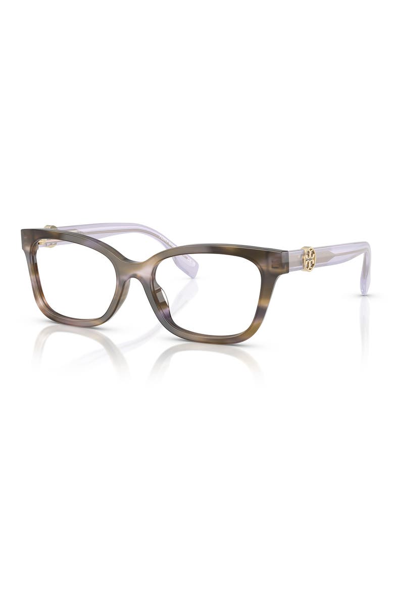 49mm Square optical glasses, Alternate, color, PURPLE