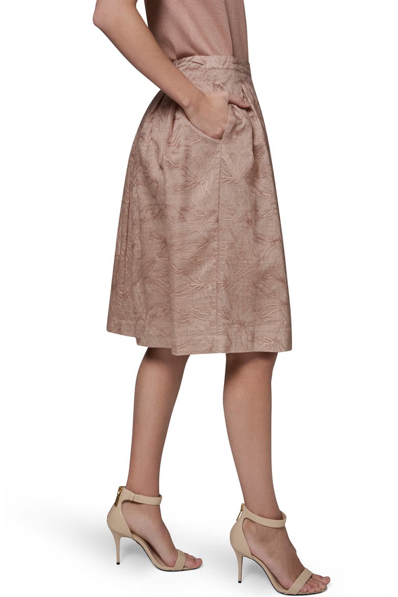 Embroidered Skirt, Alternate, color, UMBRIA
