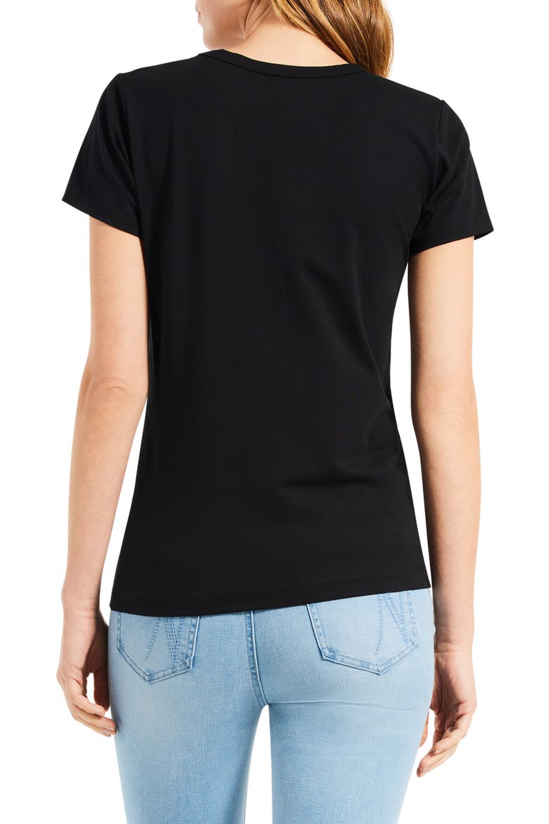 Perfect Crewneck T-Shirt, Alternate, color, BLACK ONYX