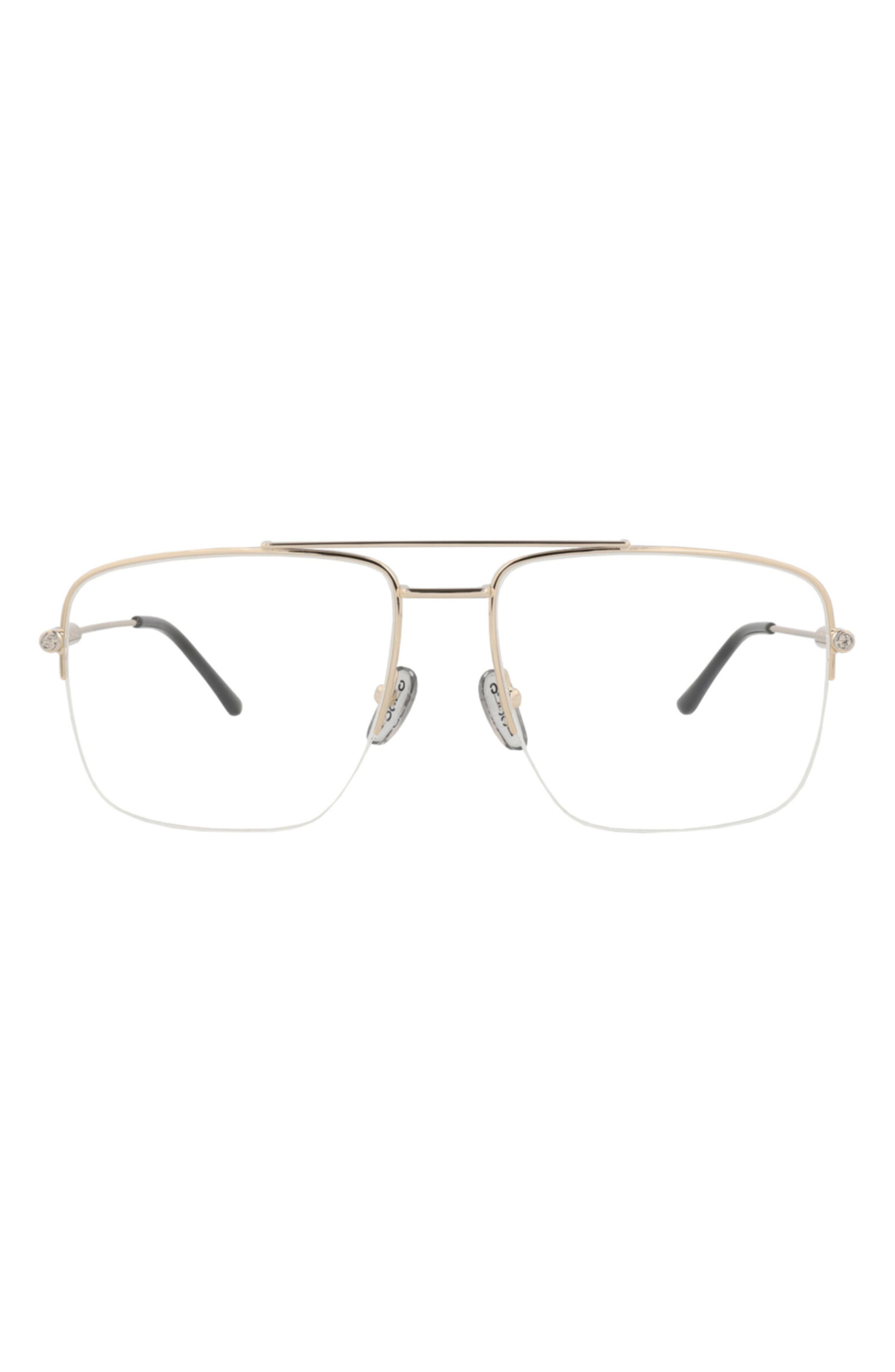 58mm Rectangular Optical Glasses