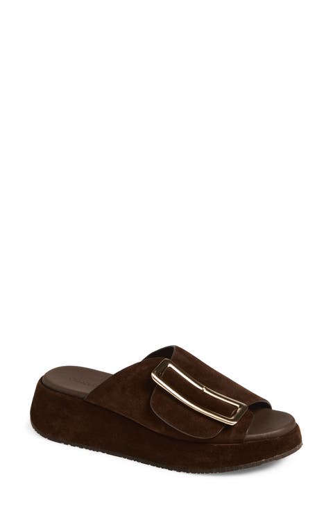 Elara Platform Slide Sandal