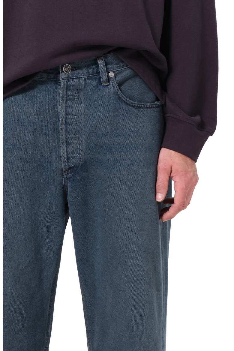 '90s Mid Rise Relaxed Straight Leg Jeans, Alternate, color, PRISM BLUE INDIGO