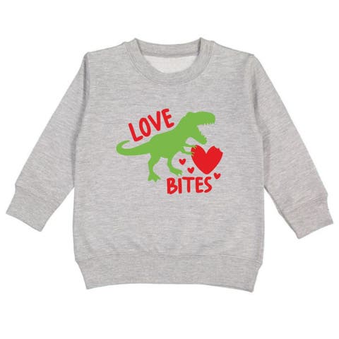 Love Bites Valentine
s Day Sweatshirt (Baby, Toddler 
Little Kid)