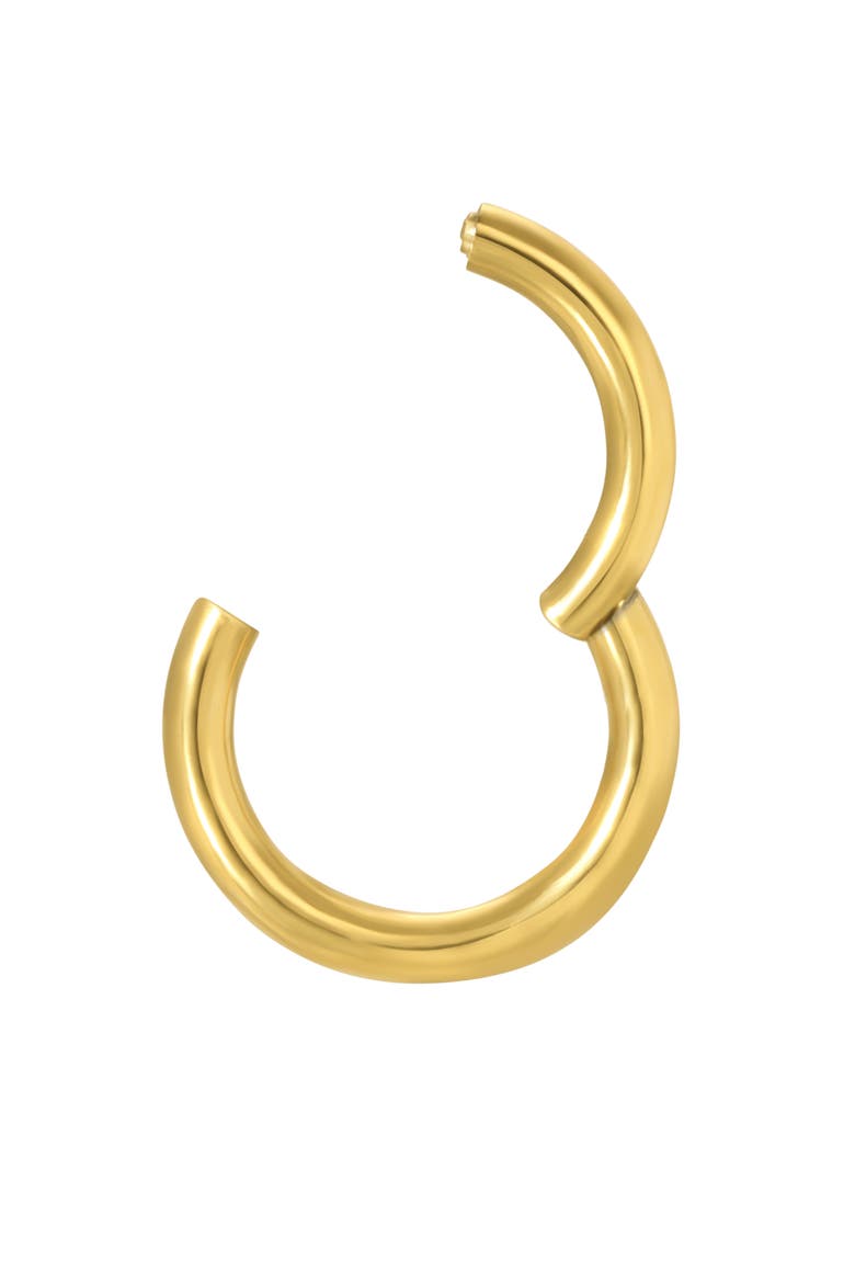 Set of 3 Linkie Charm Rings, 7mm, Alternate, color, GOLD