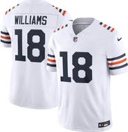 Nike Men's Nike Caleb Williams White Chicago Bears Alternate Vapor F.U.S.E. Stitched Limited Jersey