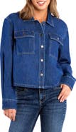 Wash Lab Denim Lilou Boxy Denim Button-Up Shirt