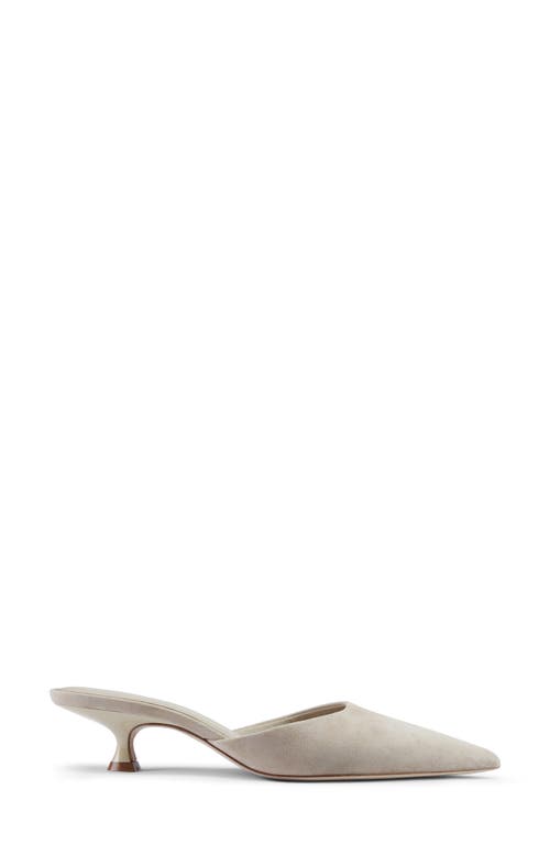 Femme La St. Honore Kitten Heel Mule In Sand