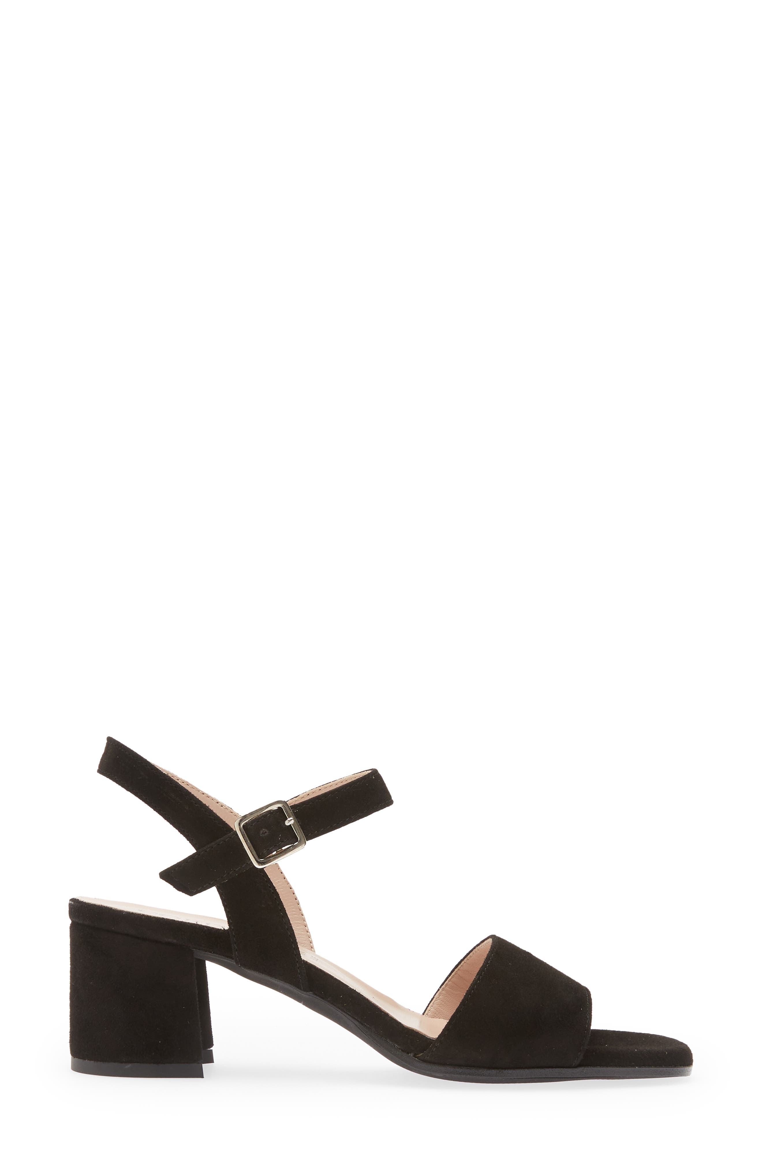 Cordani Irisse Block Heel Sandal, Alternate, color, Black Suede