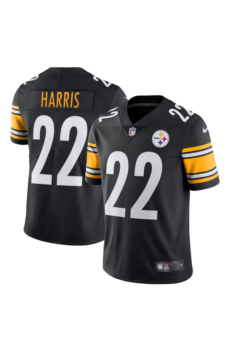 Nike Men's Nike Najee Harris Black Pittsburgh Steelers Vapor Limited Jersey, Main, color,