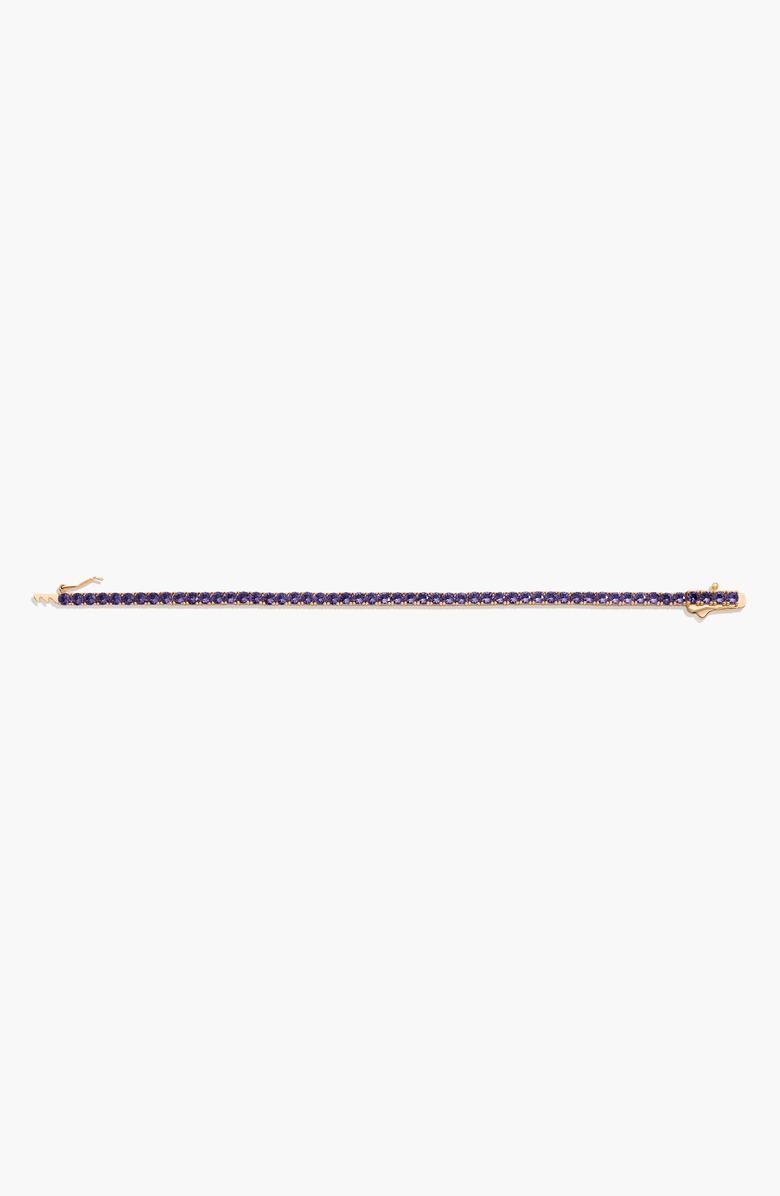 Aurate New York Lab Grown Amethyst Tennis Bracelet, Alternate, color, Amethyst