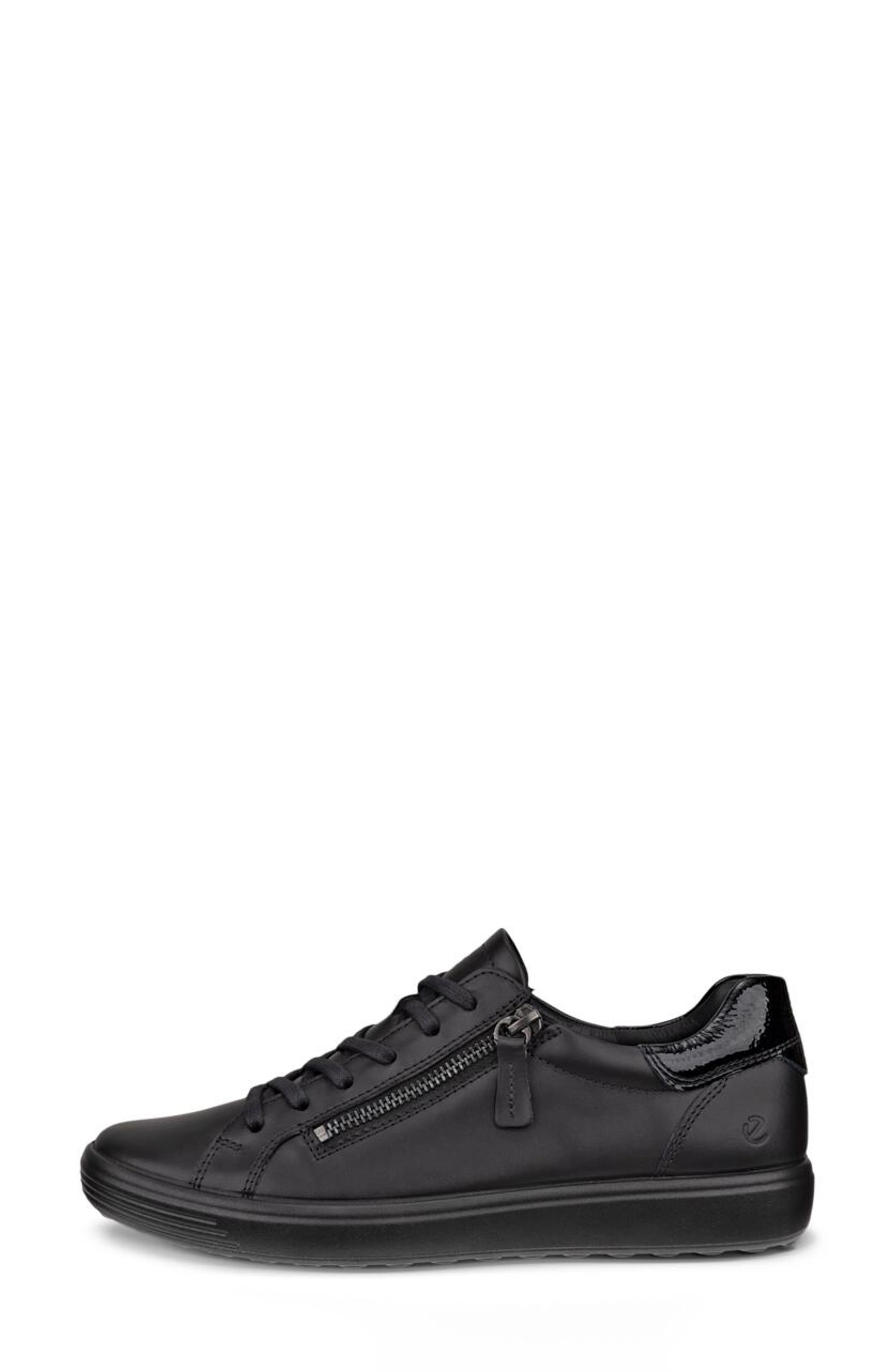 ECCO Soft 7 Sneaker, Alternate, color, Black