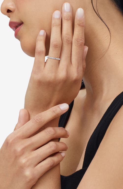 Frankie & Zoe Lab Grown Diamond Band Ring In Gold