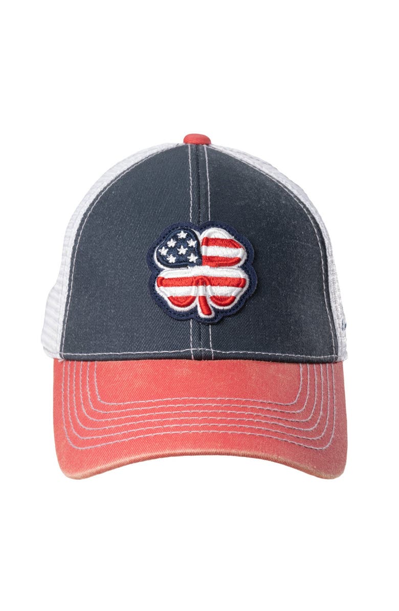 Black Clover USA 2T Vintage Hat, Main, color, Navy