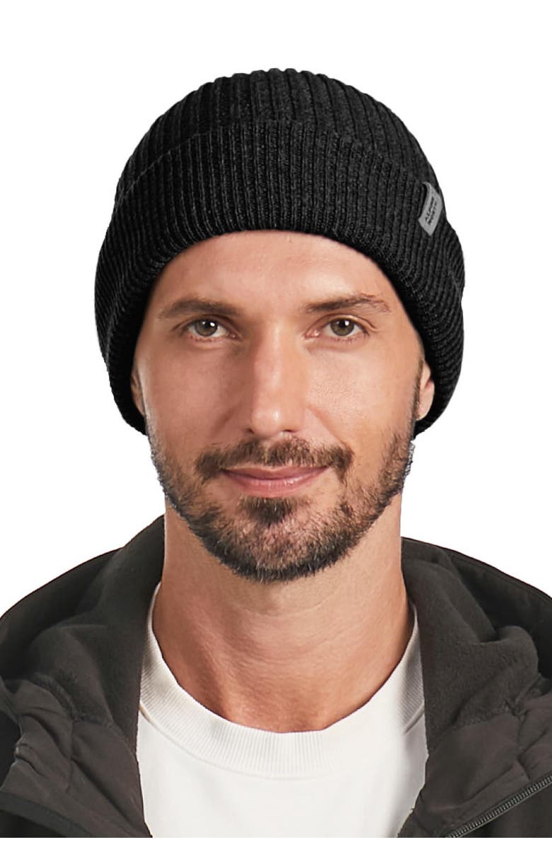 Alpine North Muskoka - Unisex Cuff Beanie, Alternate, color, Black