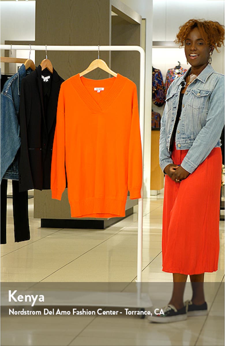 Helena Long Sleeve Sweater Dress, sales video thumbnail