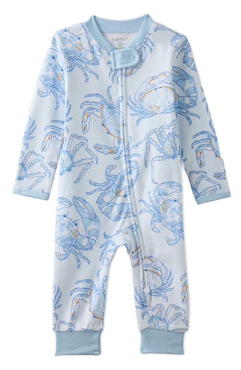 Shadow Footless Sleep & Play Organic Cotton Romper (Baby)