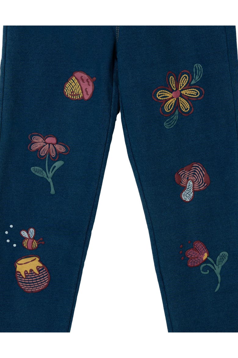 Winnie the Pooh 2-Piece Top and Denim Pants Set, Alternate, color, Pink Pooh and Piglet