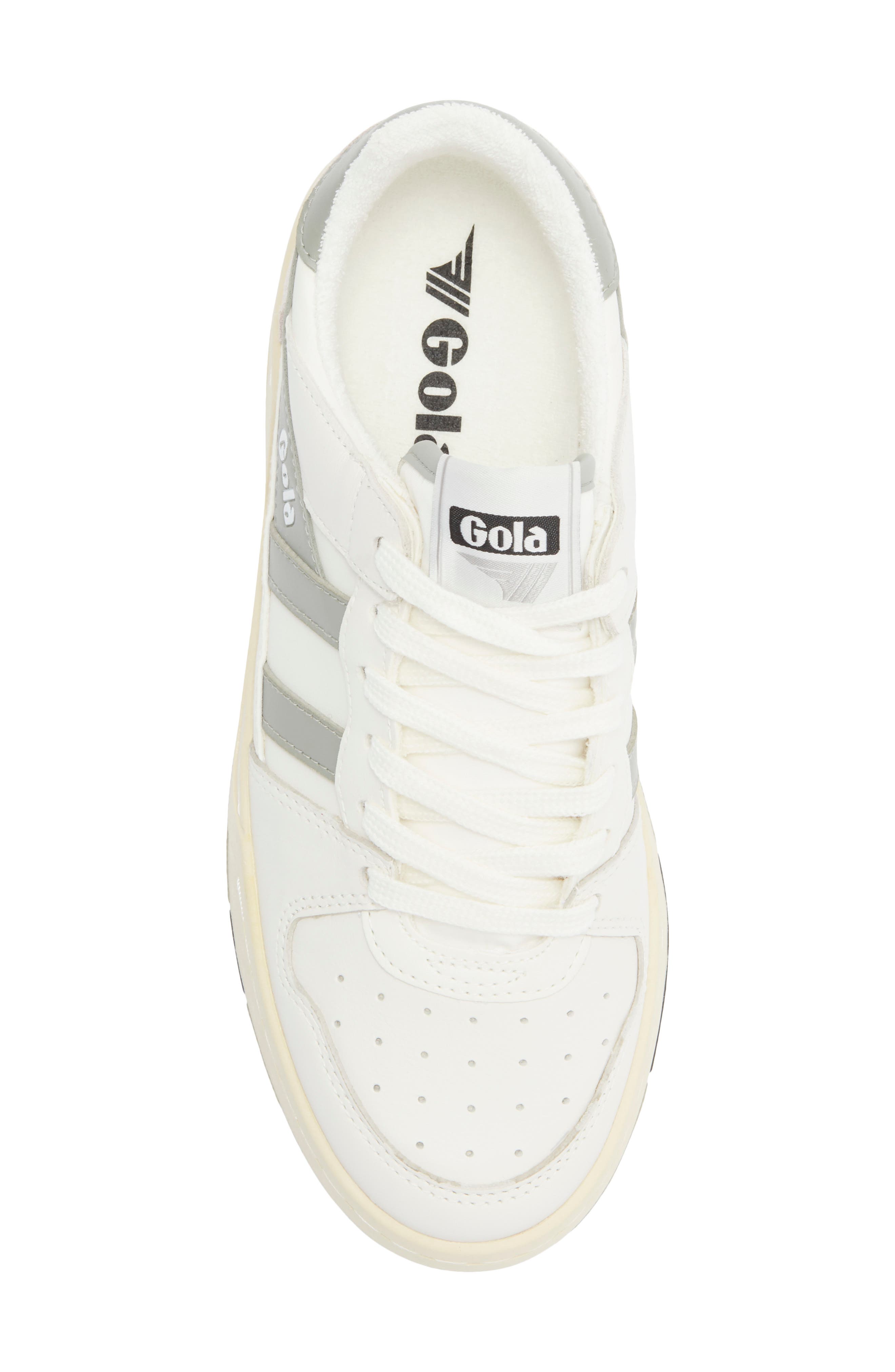 Gola Allcourt Trainer Low Top Sneaker, Alternate, color, White/ Light Grey