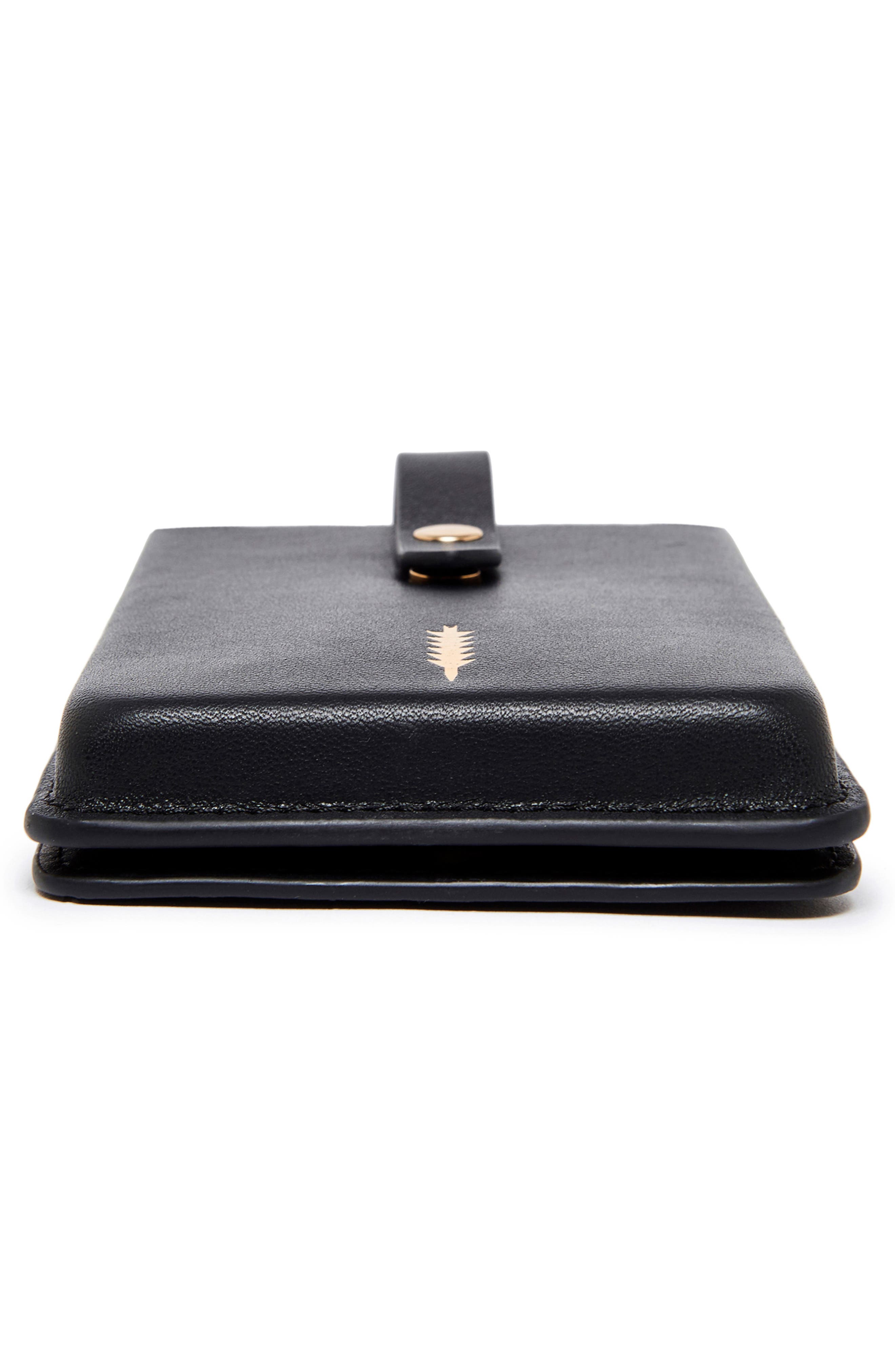 Thacker Nora Leather Phone Crossbody Bag, Alternate, color, 