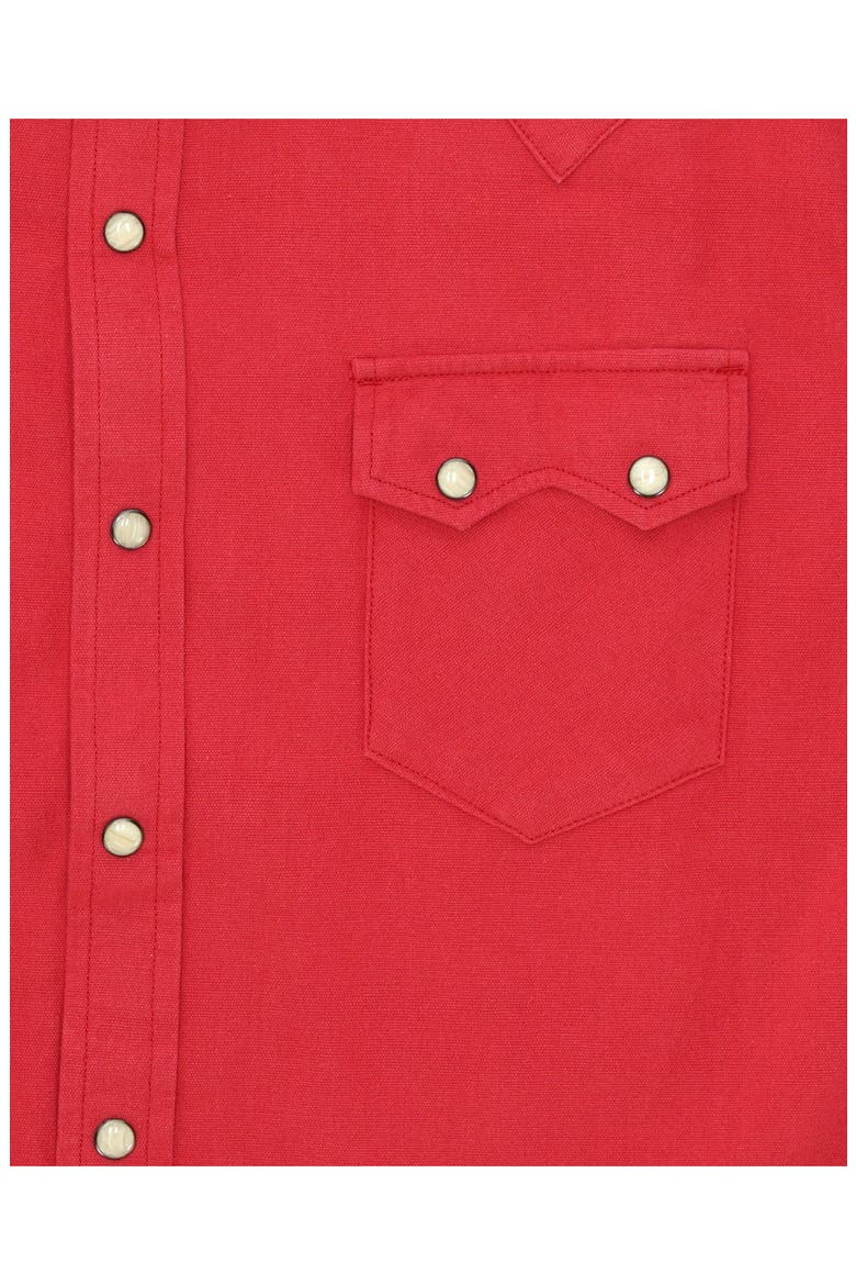Josh Texan Cotton Shirt, Alternate, color, Red