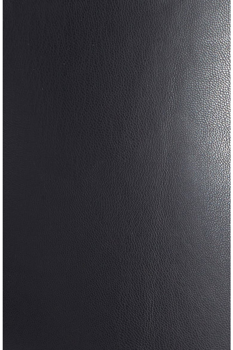 Faux Leather Trousers, Alternate, color, BLACK