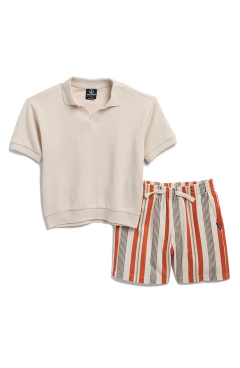 Kids' Knit Polo & Shorts Set (Toddler)