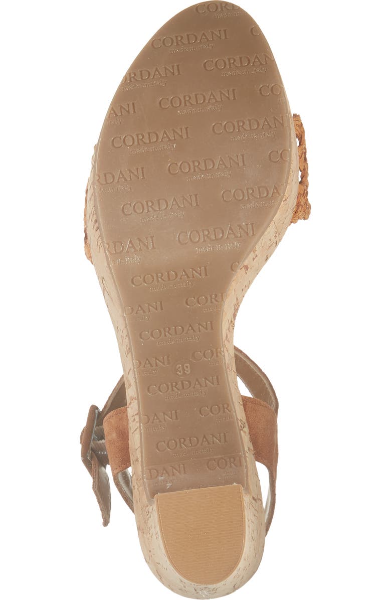 Cordani Tracy Ankle Strap Platform Sandal, Alternate, color, Brasile Cuoio