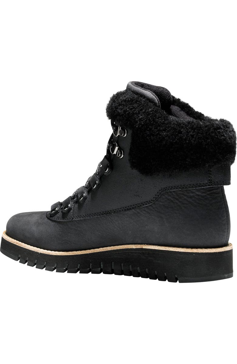 Cole Haan GrandExpløre Genuine Shearling Trim Waterproof Hiker Boot, Alternate, color,