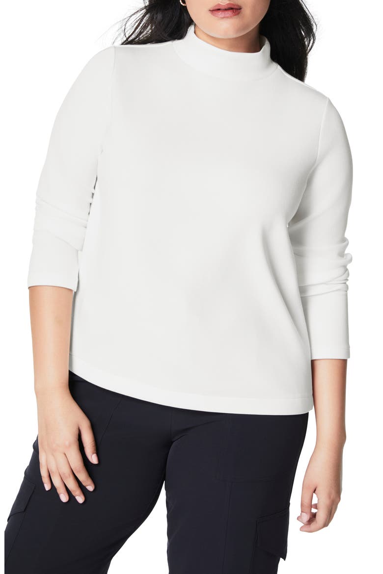 AirEssentials Mock Neck Sweatshirt, Main, color, POWDER