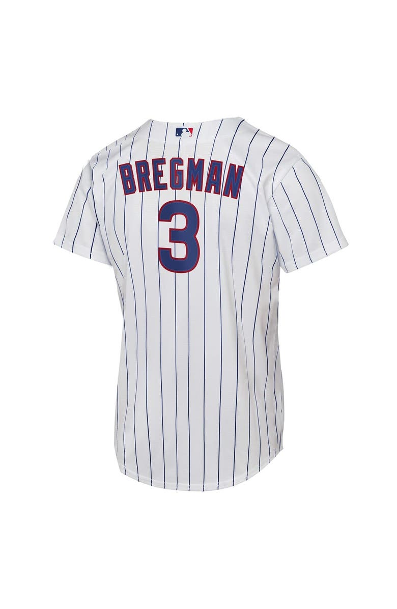 Nike Youth Nike Alex Bregman White Chicago Cubs Home Replica Jersey, Alternate, color, White