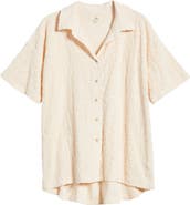 Rip Curl Las Dalias Short Sleeve Terry Button-Up Shirt