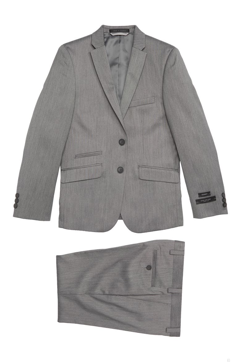 Two-Piece Suit, Main, color, GREY