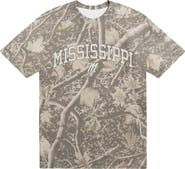 Uscape Apparel Men's Uscape Apparel Camo Ole Miss Rebels Back Bay Heavyweight T-Shirt