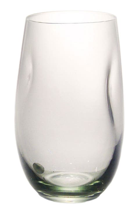 Dented Water Glass 500Ml/17 Oz