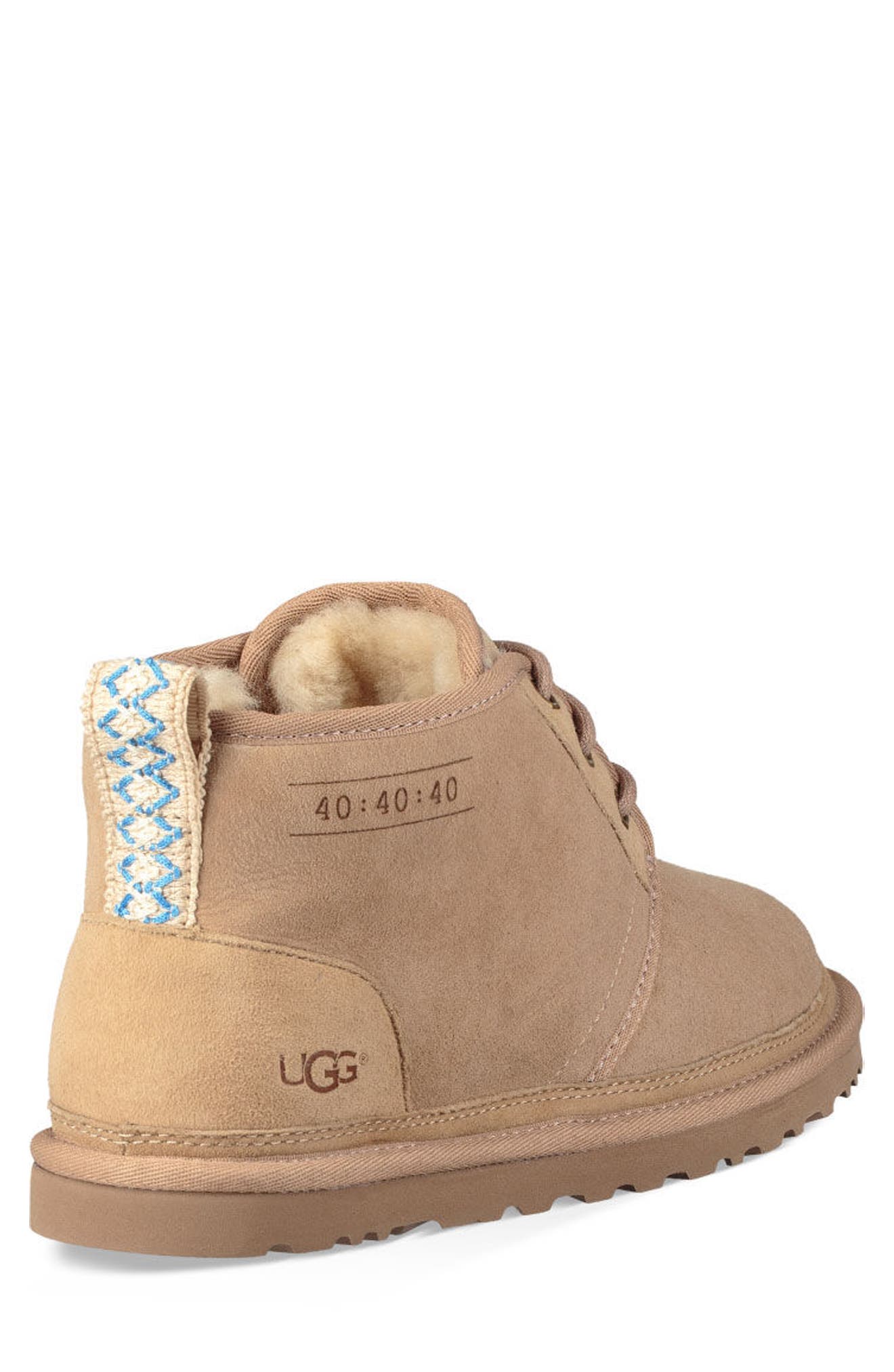 UGG<sup>®</sup> Neumel 40:40:40 Anniversary Genuine Shearling Boot, Alternate, color, 