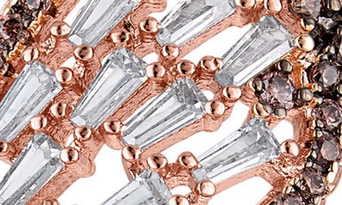 Fzn Cubic Zirconia Butterfly Ring In Pink