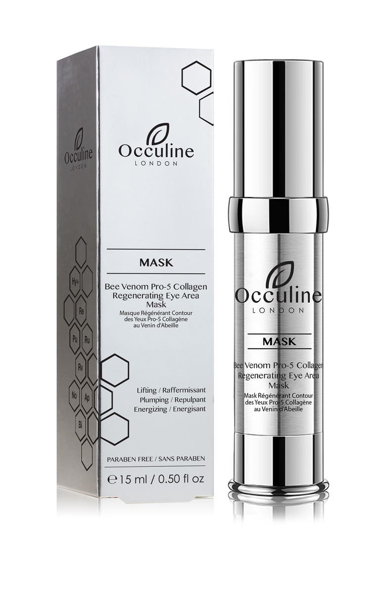 OCCULINE Bee Venom & Pro-5 Collagen Regenerating Eye Mask, Main, color, 