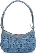 Sam Edelman Layla Floral Raffia Shoulder Bag