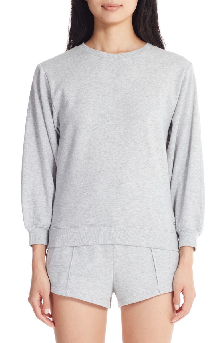 Marc New York Performance Puffed 3/4 Sleeve Pullover, Main, color,