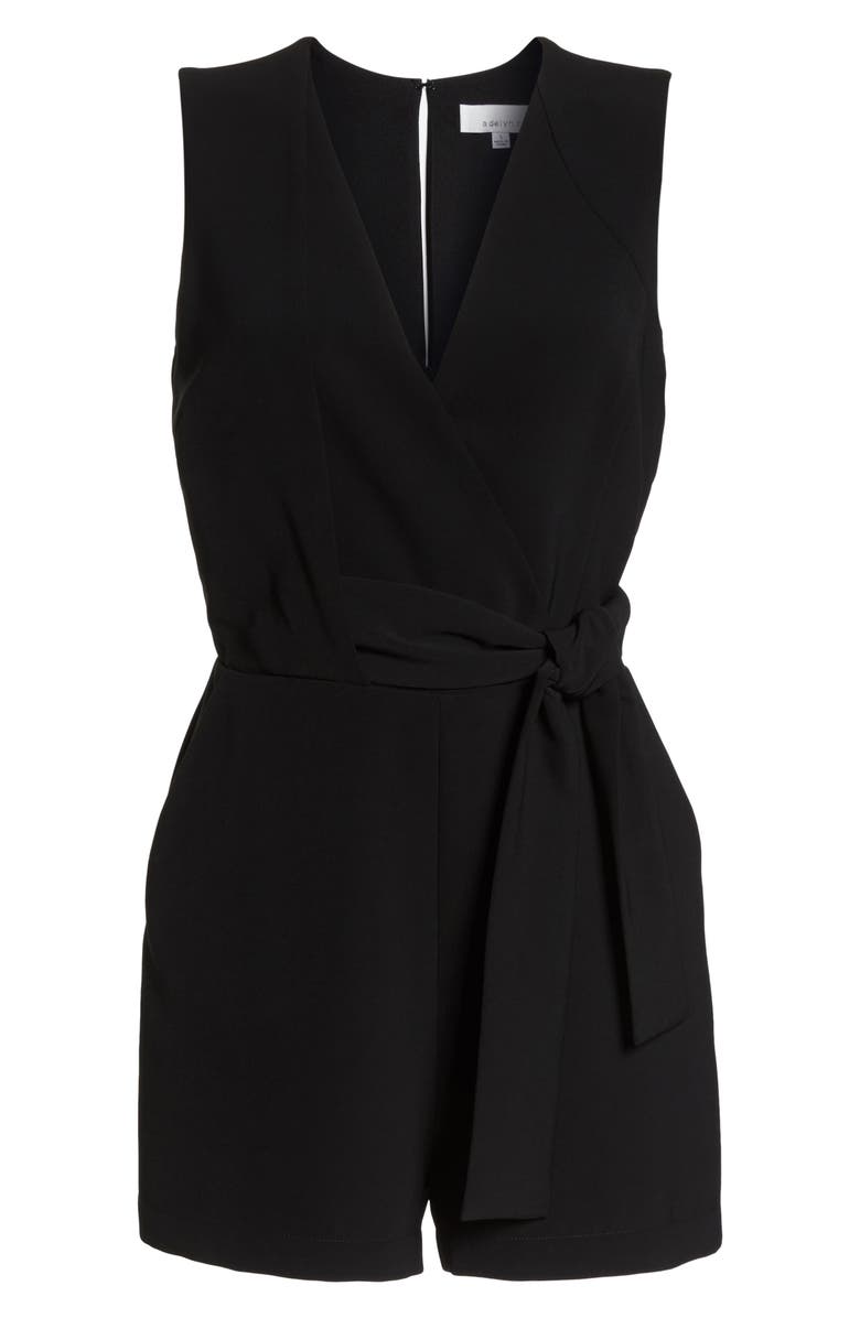 Adelyn Rae Val Sleeveless Romper, Alternate, color,