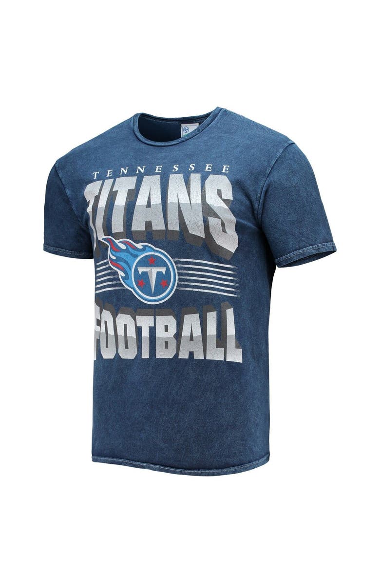 '47 Men's '47 Navy Tennessee Titans Rocker Vintage Tubular T-Shirt, Alternate, color, Navy