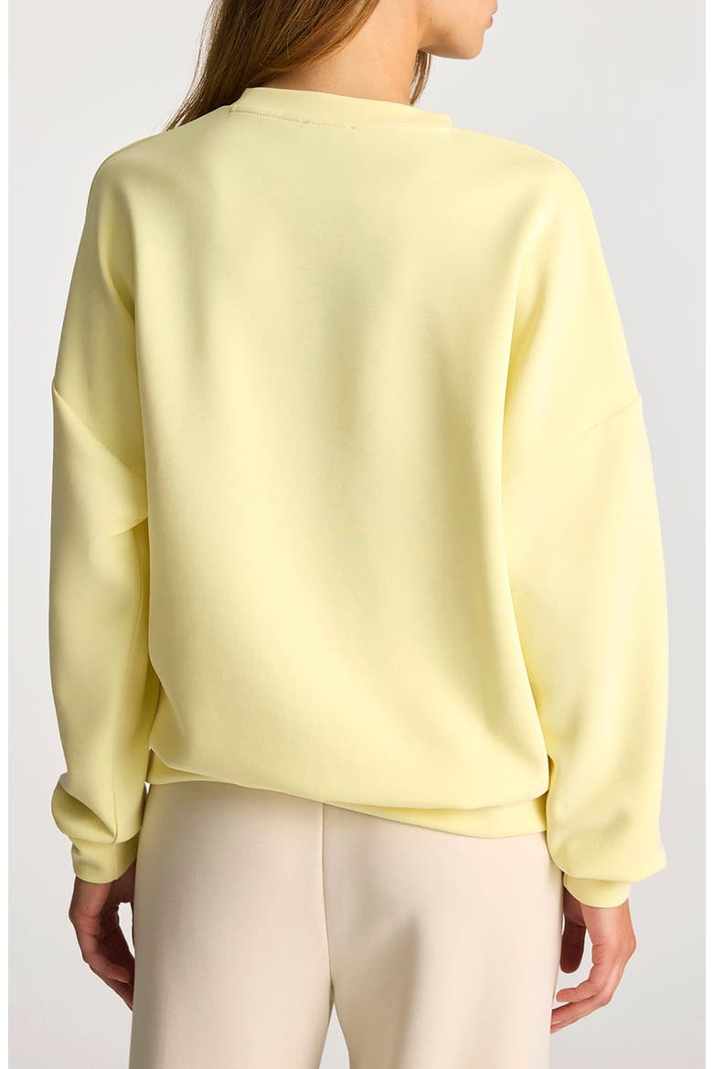 Lemon Oversize Sweatshirt, Alternate, color, LEMON MERINGUE