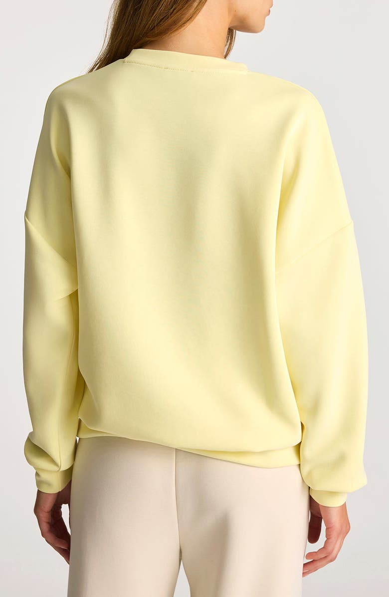 Mavi Jeans Lemon Oversize Sweatshirt, Alternate, color, Lemon Meringue