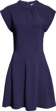 Stella McCartney Gathered Cap Sleeve Dress