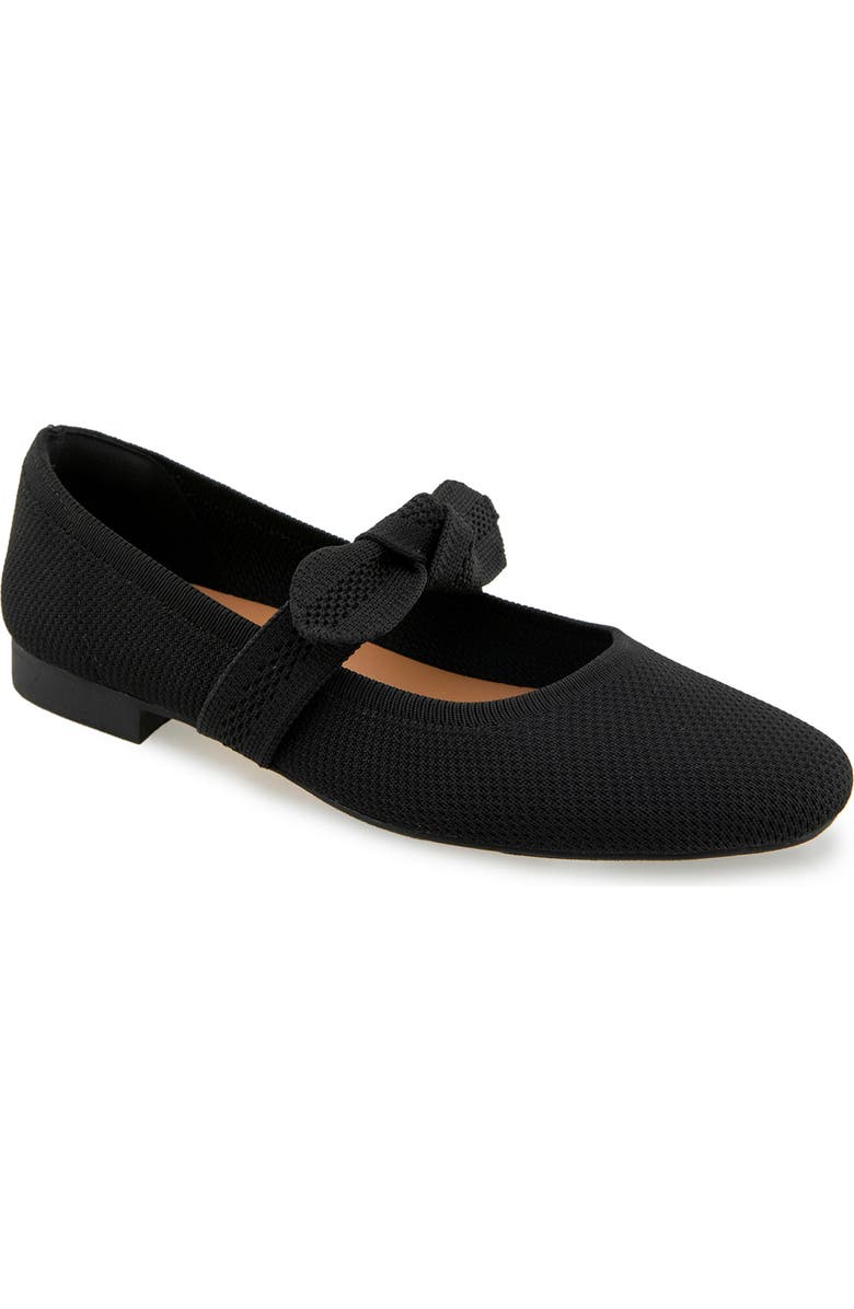 Kensie Ezir Mary Jane Flat, Main, color, Black