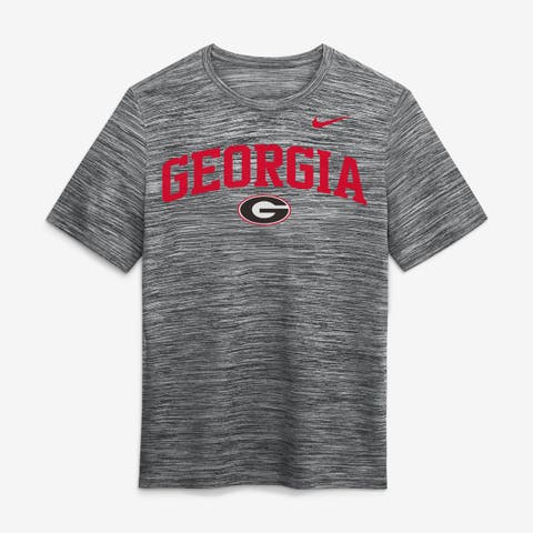 Men's Nike  Anthracite Georgia Bulldogs Primetime Arch Logo Velocity Dri-FIT T-Shirt