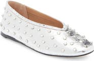 Steve Madden Leni Rhinestone Embellished Flat