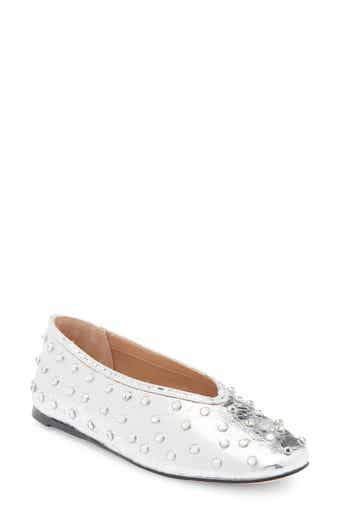 Steve Madden Leni Rhinestone Embellished Flat