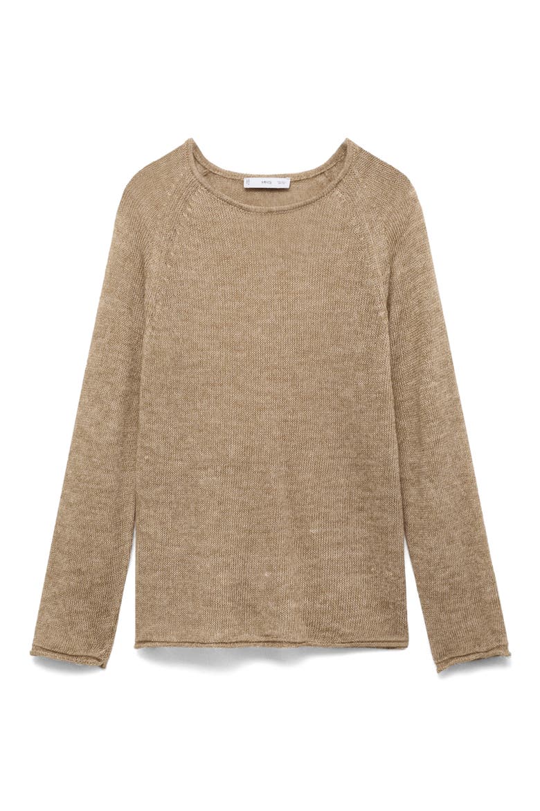 Crewneck Sweater, Alternate, color, LIGHT/ PASTEL GREY